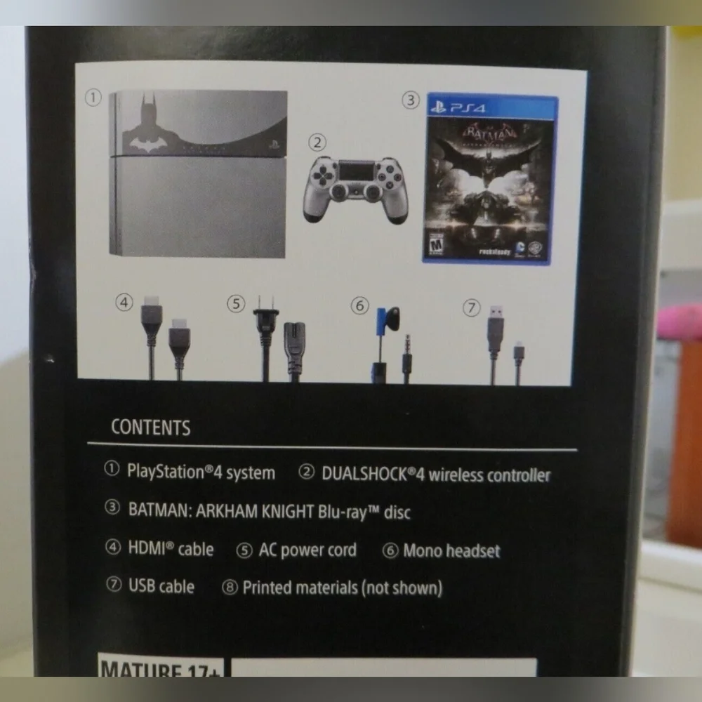 Batman arkham knight ps4 console CIB